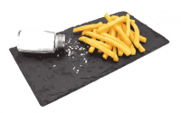 Allumettes coated frites salted