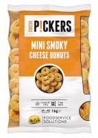 Mini smoky cheese donuts